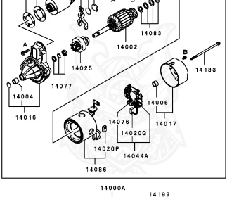 Mitsubishi - Pajero Jr - H57A - 1995 - MNUE - 4A31