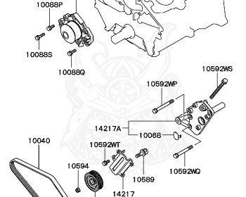 Mitsubishi - Lancer - CK6A - 1997 - SRXE - 6A11