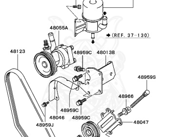 Mitsubishi - Delica - PD6W - 1994 - HSEGE - 6G72