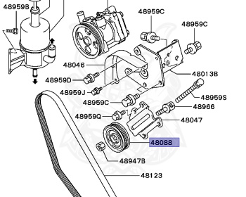 Mitsubishi - Delica - PD6W - 1994 - NSEUE5 - 6G72