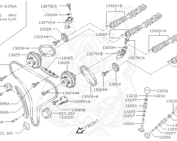 Nissan - Presage - U31 - 2004 - X GRADE - WAGON(W) - 2 WHEEL DRIVE(2WD) - CVT(CVT) - VQ35DE