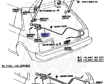 Toyota - Starlet - KP61 - 1984 - XL TYPE - 5-DOOR - Manual - 4KU