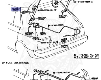 Toyota - Starlet - KP61 - 1984 - STANDARD TYPE - 3-DOOR - Manual - 4KU