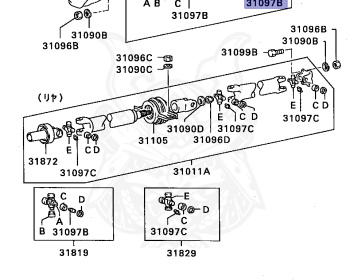 Mitsubishi - Strada - K34T - 1996 - JENTU - 4D56