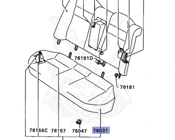 Mitsubishi - Lancer Evolution - CD9A - 1991 - SNDF - 4G63