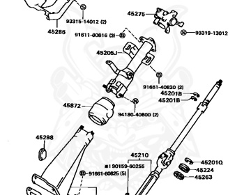 Toyota - Dyna - BU87 - 1990 - TRUCK(PICKUP):TR TYPE - Manual - 14B