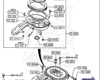 Mazda - Familia Wagon - BF3V - Feb-1994 - Right hand - B3