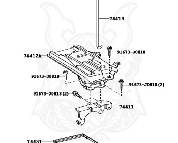 Toyota - Blade - AZE156H - 2007 - STANDARD TYPE - Variator - 2AZFE