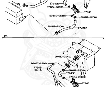 Toyota - Corolla - EE98V - 1990 - GL TYPE - V(MODEL MARK) - Manual - 3E