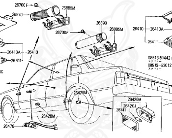 Nissan - Bluebird - 910 - 1985 - GL TYPE - SEDAN(S) - 5 SPEED MANUAL TRANS(F5) - LD20