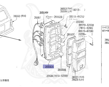 Nissan - Vanette - C120 - 1983 - DELUXE TYPE - LV TYPE(LV) - 4 SPEED T/M COLUMN SHIFT(R4) - STANDARD GRADE(STD) - A12S