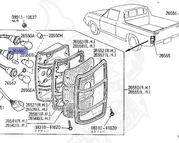 Nissan - Sunny - B120 - 1985 - DELUXE TYPE - MANUAL TRANSMISSION(MT) - A12S