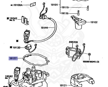 Toyota - Starlet - EP82 - 1992 - CANVAS TOP SI TYPE - 3-DOOR - Automatic - 4EFE