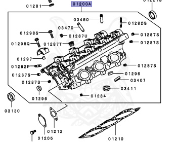 Mitsubishi - GTO - Z15A - 1990 - MJGF - 6G72