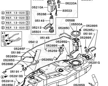 Mitsubishi - Pajero - V75W - 2000 - LRHCQ1 - 6G74