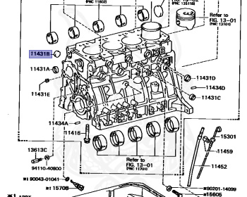 Toyota - Dyna - BU93 - 1986 - TRUCK(PICKUP):TR TYPE - Manual - 13B
