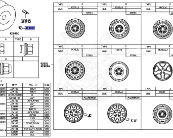 Toyota - Chaser - JZX100 - 1996 - AVANT TYPE - Automatic - 1JZGE