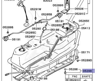 Mitsubishi - Delica - PD6W - 1995 - HSEUE5 - 6G72