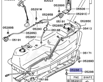 Mitsubishi - Delica - PD6W - 1995 - HSEUE5 - 6G72