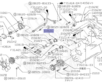 専用ページ　S-1 Genuine Fairlady Z Z31 Cooling OEM parts supplied from Japan