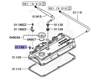 Mitsubishi - Airtrek - CU2W - 2002 - LYXFZ - 4G63