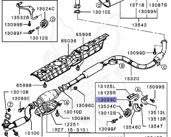 Mitsubishi - Eclipse - D32A - 1996 - MNGFLFJ - 4G63