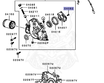 Mitsubishi - Mirage Asti - CA1A - 1991 - DKJ2 - 4G13