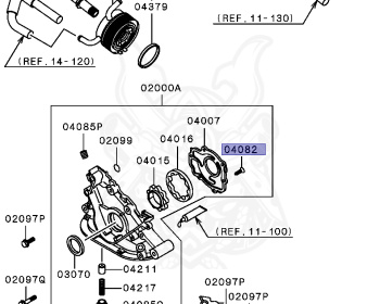 Mitsubishi - Mirage - CA4A - 1991 - MNGH - 4G92