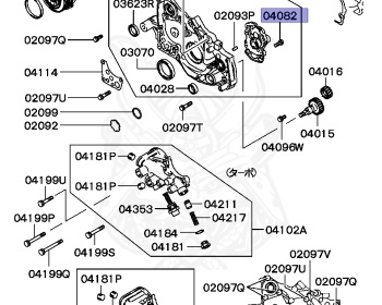 Mitsubishi - Eclipse - D27A - 1994 - MNGFLFJ - 4G63