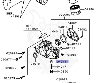 Mitsubishi - Legnum VR-4 - EC5W - 1997 - LNGE - 6A13