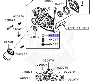 Mitsubishi - Lancer - CK1A - 1996 - SNJE - 4G13