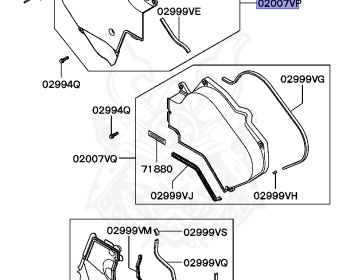 Mitsubishi - Diamante - F31A - 1997 - TYXM5 - 6G73