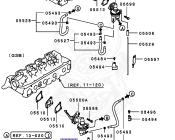 Mitsubishi - Delica - P01V - 1986 - SCD - G33B