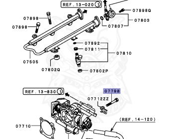 Mitsubishi - Eclipse - D53A - 2004 - BRGVLFJ - 6G72