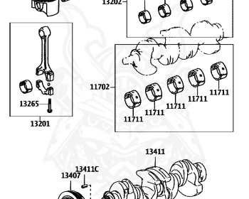 Toyota - Ractis - NCP120 - 2013 - L'EPICE - Variator - 1NZFE