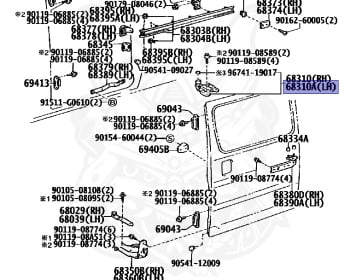 Toyota - Hiace - KZH100G - 1994 - SUPER CUSTOM LIMITED TYPE - 4-DOOR - Automatic - 1KZTE
