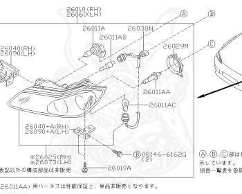 Nissan - Silvia - S15 - 1999 - SEDAN - HARDTOP(K) - AUTOMATIC-FLOOR SHIFT(AT.F4) - TWO WHEELS STEERING(2WS) - SR20DE