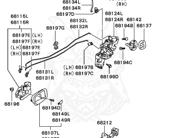 Mitsubishi - Lancer Wagon - CS5W - 2002 - LRPF - 4G93