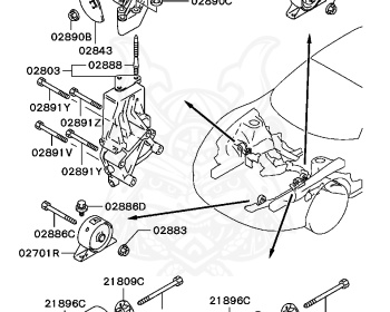 Mitsubishi - FTO - DE3A - 1995 - HNGH - 6A12