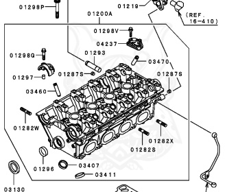Mitsubishi - Airtrek - CU2W - 2005 - LYXFZ2 - 4G63