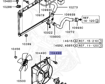 Mitsubishi - Mirage - CC4A - 1994 - MNGM - 4G92