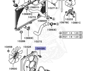 Mitsubishi - Lancer Evolution VI - CP9A - 2000 - SNGF2 - 4G63