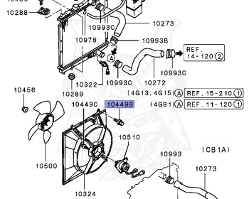 Mitsubishi - Lancer - CB3A - 1991 - PNHD - 4G91