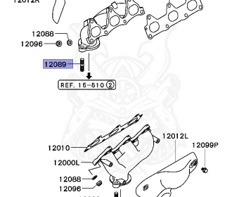 Mitsubishi - FTO - DE3A - 1994 - HNGH - 6A12
