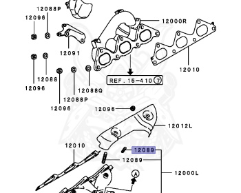 Mitsubishi - GTO - Z16A - 1994 - MJGF - 6G72