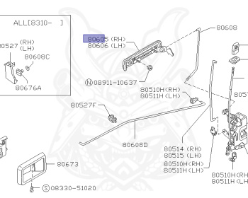 Nissan - Sunny - B11 - 1984 - XJE - SEDAN(S) - AUTOMATIC TRANSMISSION(AT) - E15E