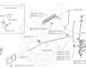 Nissan - Sunny - B11 - 1984 - XJE - SEDAN(S) - AUTOMATIC TRANSMISSION(AT) - E15E