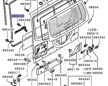Mitsubishi - Pajero - V78W - 2006 - LYXF9 - 4M41