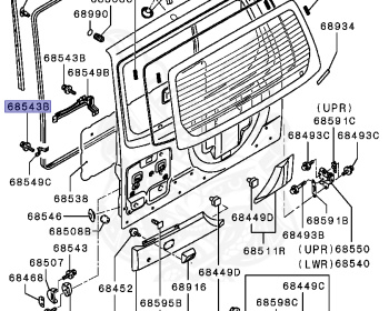 Mitsubishi - Pajero - V78W - 2001 - LRHF - 4M41