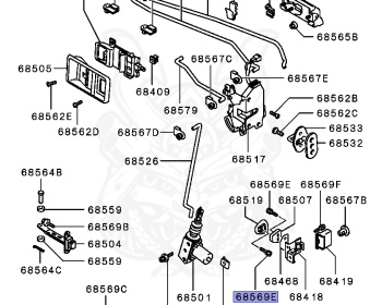 Mitsubishi - Pajero - V43W - 1991 - GRXE - 6G72